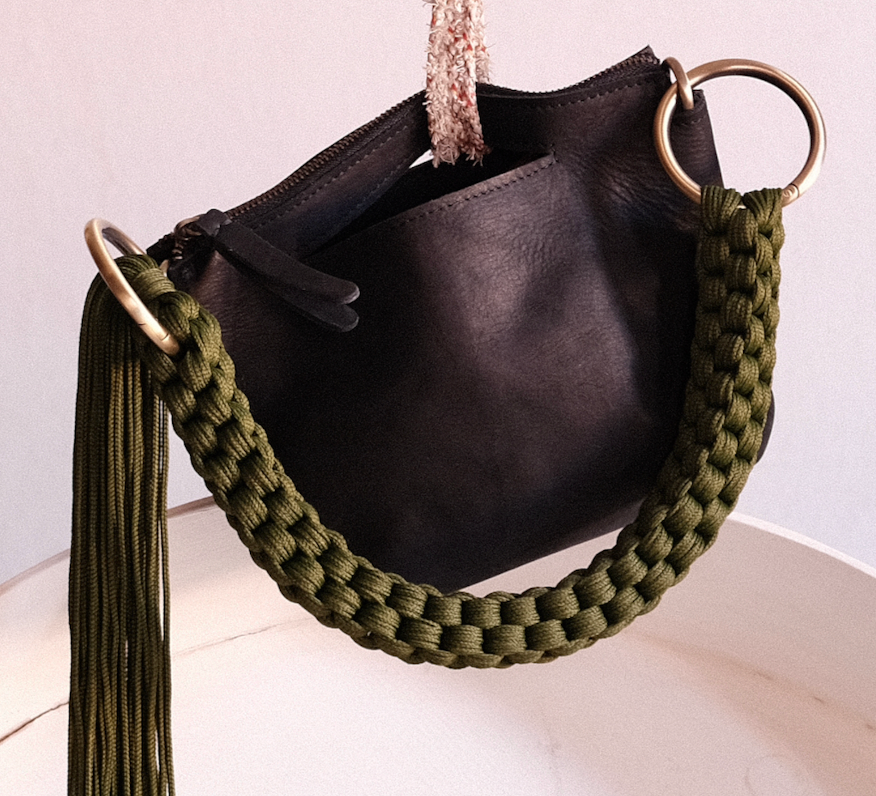 Ogda Rope Shoulder Strap - Olive