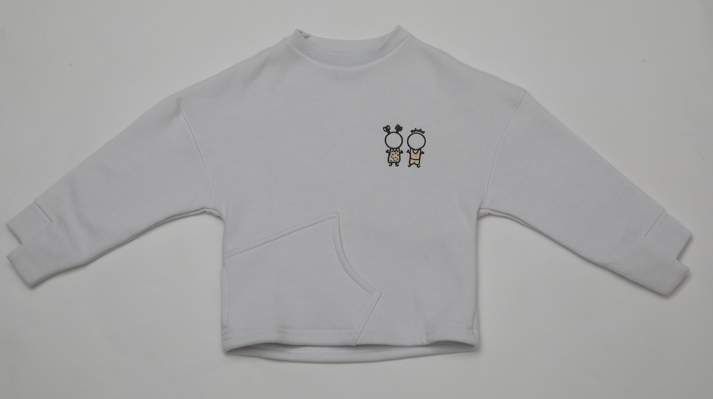 Organic Cotton Sweatshirts with side pocket