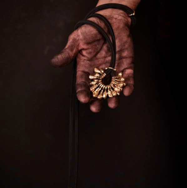 Sahara Molten Cluster Necklace