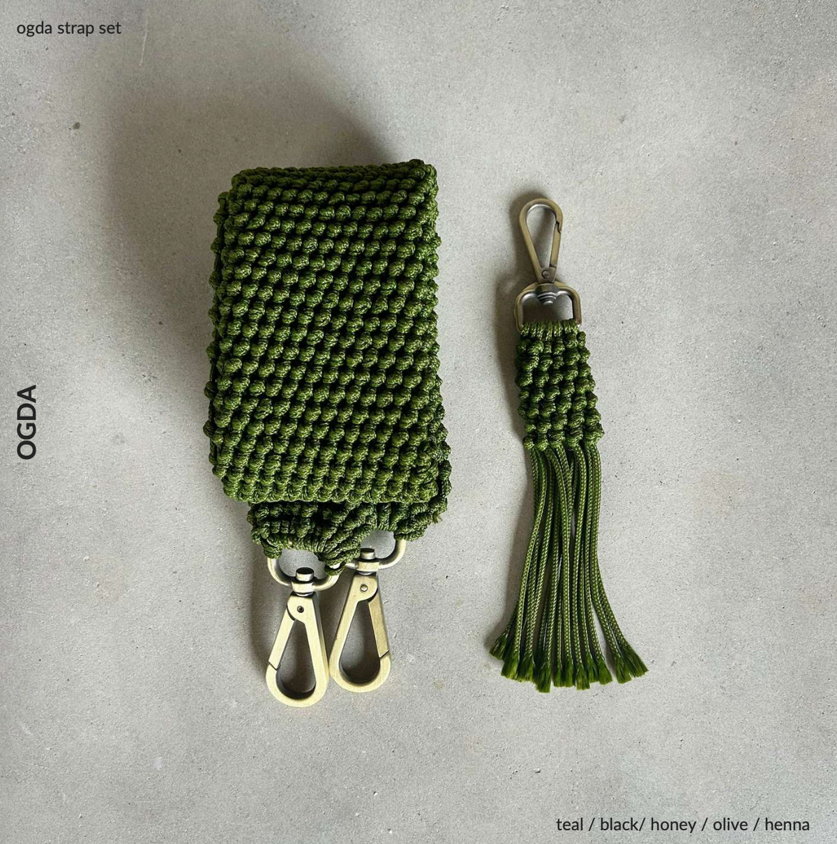 Ogda Shoulder Strap - Olive