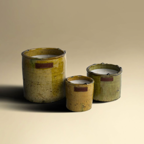 Tamegroute Candle Yellow Small