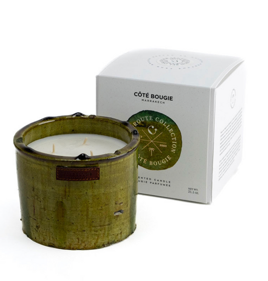 Tamegroute Candle Yellow Medium