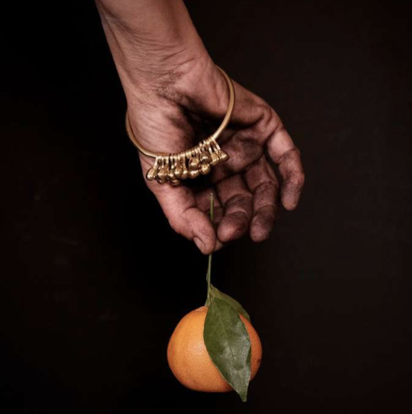 Sahara Molten Cluster Bangle