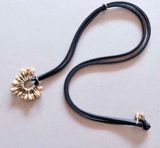 Sahara Molten Cluster Necklace