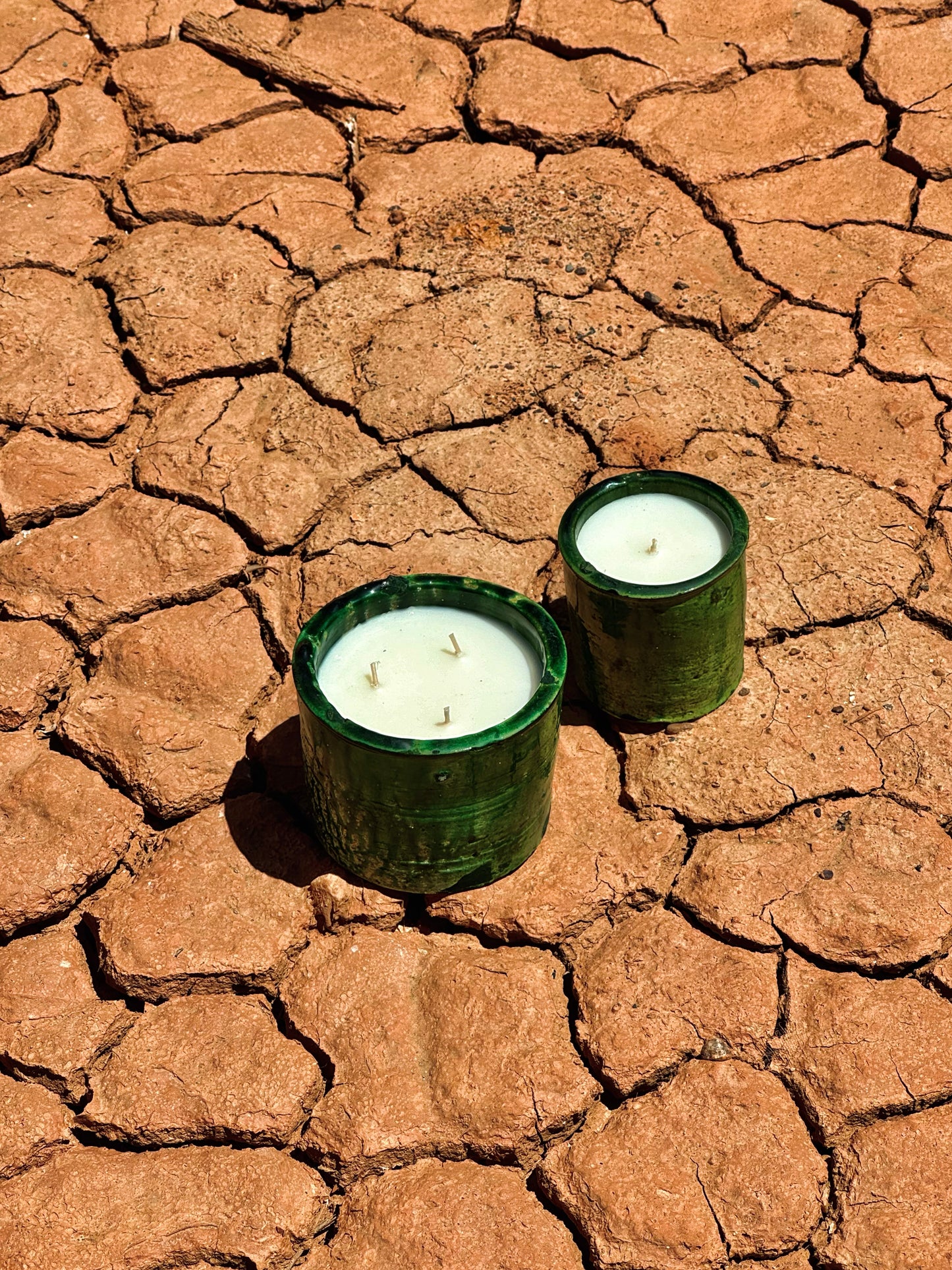 Green Tamegroute Candle Small